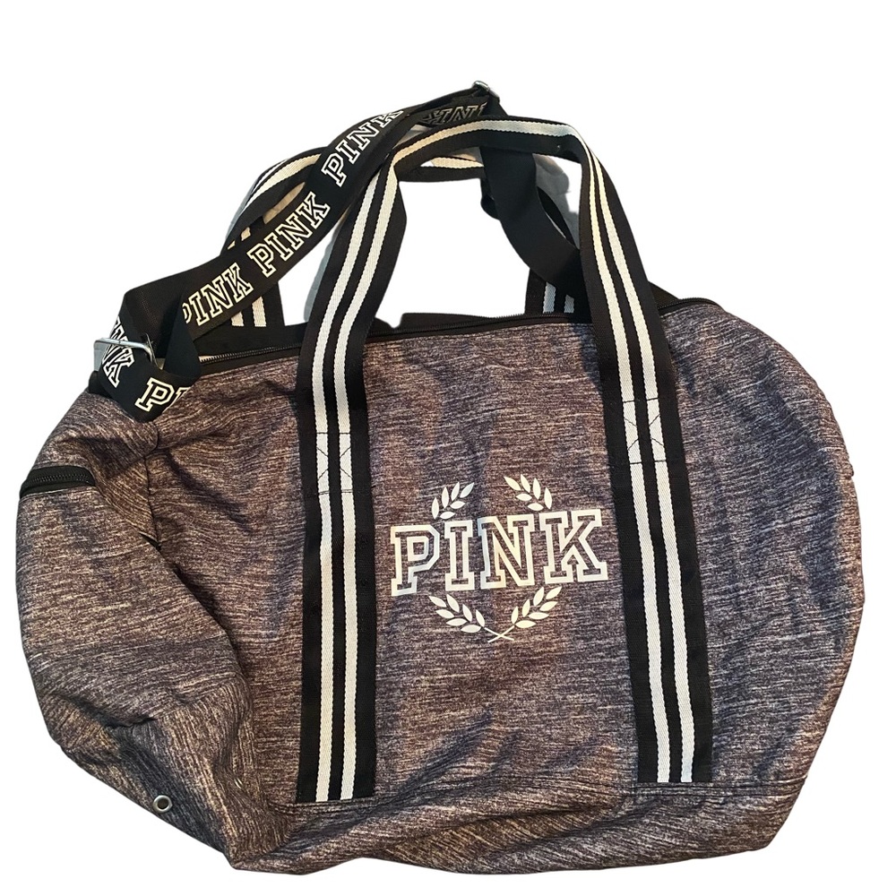 PINK‎ Grey Medium Duffle Bag